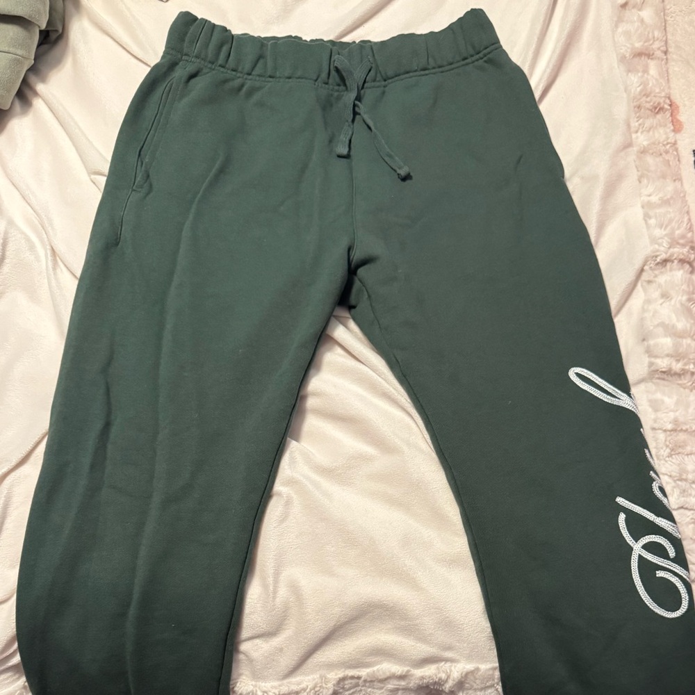 PLAYBOY Dark Green Kids Joggers
